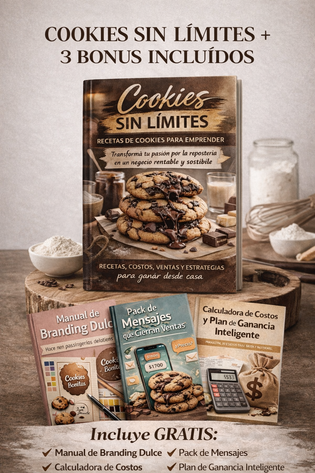 Cookies Sin Límites: El sistema que transforma la cocina en libertad financiera